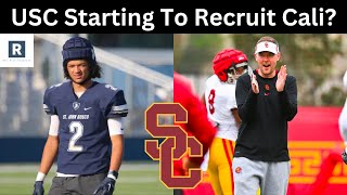 Joshua Holland Commits To USC  USC RECRUITING Cali  USC Football Recruiting News [upl. by Maryrose]