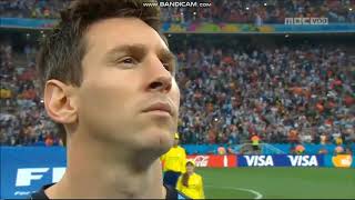 Anthem of Argentina vs Netherlands FIFA World Cup 2014 [upl. by Mariandi]