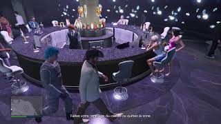 Repérage au Casino DLC casino Braquage GTA V Online [upl. by Ahsirtak]