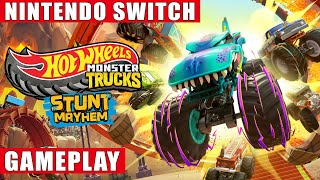 Hot Wheels Monster Trucks Arena Smashers UNBOXING 📦 Rhinomite Chargin Challenge WITH TONS OF ORBEEZ [upl. by Hainahpez]