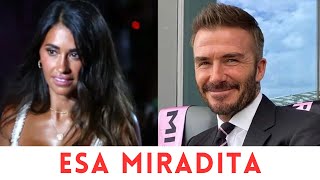 El sorprendente gesto de Antonela Roccuzzo frente a David Beckham que causó sensación [upl. by Winnah]