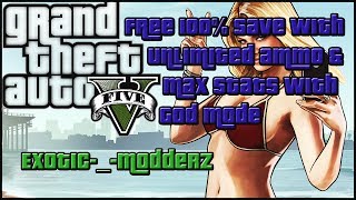 Grand Theft Auto V ❂100 Save With God Mode Unimited Ammo And Unlimited Money XBOX 360❂ [upl. by Ahcas]