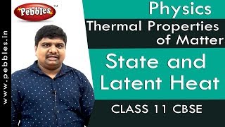 State and Latent Heat  Thermal Properties of Matter  Physics  Class 11  CBSE [upl. by Barvick]