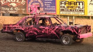 2021  Otsego County Fair Demolition Derby 8821 Full Day demolitionderby [upl. by Ikkir]