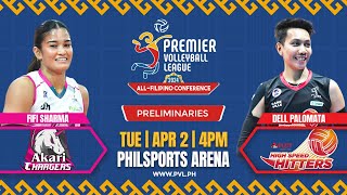 AKARI vs PLDT  Full Match  Preliminaries  2024 PVL AllFilipino Conference [upl. by Ttevi]