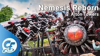 Nemesis Reborn offride 4K BRoll 60fps Alton Towers [upl. by Shaffer]