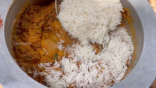 Hyderabadi Chicken Dum Biryani  Street Foods Tv [upl. by Nilad681]