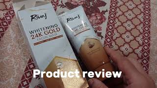 whitening 24K Gold mask  rivaj 24 K Gold peel off mask  rivaj  gold mask [upl. by Nogras]