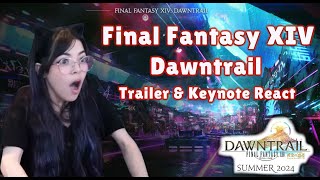 FFXIV JP FANFEST 2024 Dawntrail Full Trailer And Keynote Reaction [upl. by Brynna341]