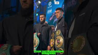 ARTUR BETERBIEV VS DMITRY BIVOL FACEOFF BETERBIEVBIVOL [upl. by Obocaj616]