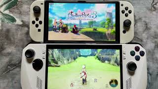 Atelier Ryza 3  Nintendo Switch 60 fps  Asus Rog Ally pc handheld [upl. by Nosreip37]