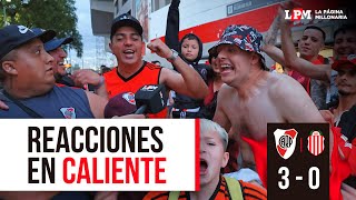 REACCIONES EN CALIENTE  RIVER 3  BARRACAS CENTRAL 0 [upl. by Onahpets]