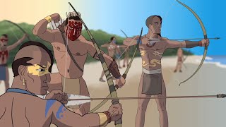 The AngloPequot War Part 2 Battle [upl. by Ahsata]