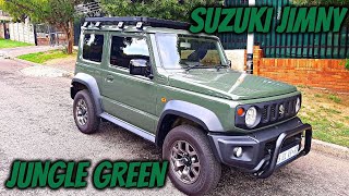 The Suzuki JUNGLE GREEN Jimny of 2022  REVIEW amp TEST DRIVE THOUGHTS [upl. by Sharla]