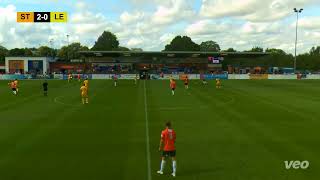 Match Highlights Stratford Town 3 Leiston 0 [upl. by Oiznun]