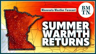 Summer warmth above normal temps return for foreseeable future [upl. by Lourie348]