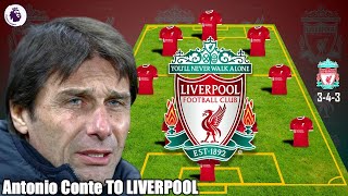 LIVERPOOL FCLiverpool Prediction Line Up Next Season Under Antonio ConteRumour [upl. by Sivart16]