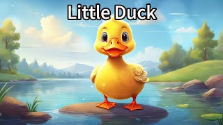 Little Duck New Version Nursery Rhymes amp Kids Songs [upl. by Yeldar2]