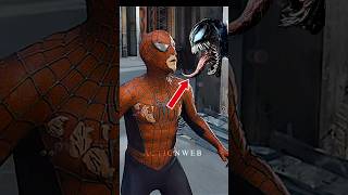 Venom Attack Tobey Spidey goblin bomb Weak SpiderMan hidden things shorts actionweb [upl. by Sifan]