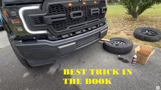 How to install a New Trailer tire on the rim with Basic Tools [upl. by Barney]