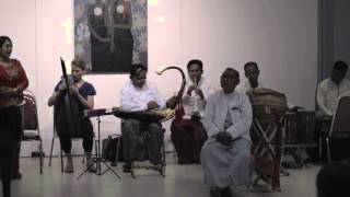 Burmese harp and Celtic harp meet for performance of Burmese Traditional Music in Yangon [upl. by Manoop]