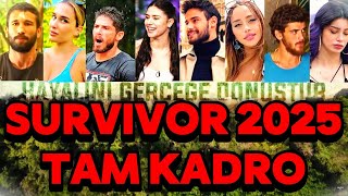 SURVİVOR 2025 ALLSTAR  GÖNÜLLÜLER TAM KADRO [upl. by Notterb396]