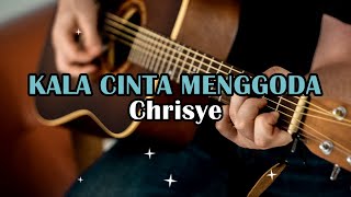 Chrisye  Kala Cinta Menggoda  Karaoke [upl. by Ominoreg]