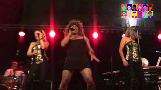 Exclusif Aioli and Yves Pujol Tina Turner Spectacle Show Live Place de lOpéra Toulon 2014 [upl. by Janerich]