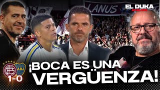 ¡BOCA ES UNA VERGÜENZA  Lanus vs Boca 10  ELDUKA [upl. by Freud305]