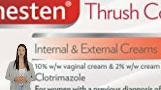 Canesten cream clotrimazole how to use Uses Dosage Side Effects Contraindications [upl. by Alviani]