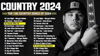 Luke Combs Morgan Wallen Brett Young Kane Brown Jason Aldean Country Music Playlist 2024 [upl. by Cram]