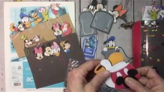 Travelers notebook daily planner Disney Style [upl. by Nodab]