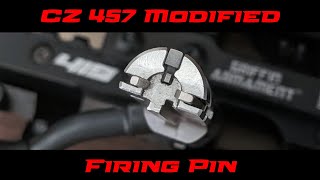 CZ 457 Bolt Upgrades and Modified Firing Pin [upl. by Armalla]