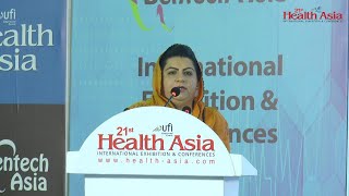 Dr Sana Adeel  Dentech Asia  21st Health Asia International Exhibition amp Conferences [upl. by Adilen970]