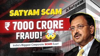 Satyam Scam Indias Biggest Corporate SCAM Ever  7000 Crore Scam😳🤯 magnetbrains [upl. by Lael]