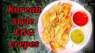 Korean style EGG crepes by cooking with Rani 😋 Eggcrepes cookingwithrani Eggrecipe [upl. by Ericha585]