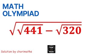 MATH OLYMPIAD interesting tricks in solving roots of radicals [upl. by Goddart]