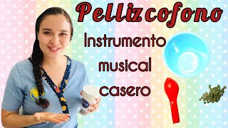 Pellizcofono  instrumento musical casero para niños [upl. by Ibot]