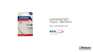 Leukoplast Soft 10 pcs 38x72mm 73218 00011 00 [upl. by Notanhoj]