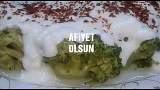 YOĞURTLU BROKOLİ SALATASI TARİFİ PRATİK TARİFLER [upl. by Ultun]