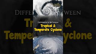 Difference Between Tropical amp Temperate Cyclone  Geography parchamclasses ssc [upl. by Atsahs576]