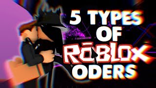 5 types of roblox ODers 😂 [upl. by Llenad]