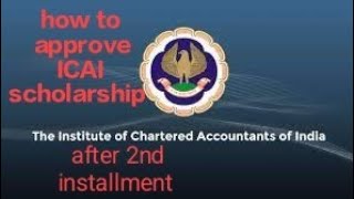 ICAI scholarship ka attendance approval kese karayefull processca aspirant Ria [upl. by Damal]