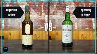 Laphroaig 10 Single Malt vs Lagavulin 16 Single Malt Comparisons [upl. by Alexandr]