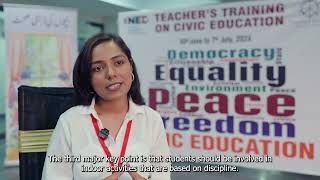 Voices of Change Primary School Teachers Feedback on Civic Education Training [upl. by Atilemrac54]