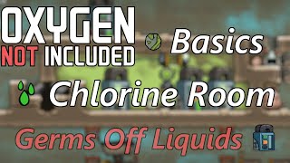 Chlorine Room and Killing Germs Off of Liquids  Oxygen Not Included Basics [upl. by Goulden]