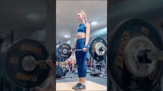 Femke Bol Weekly Weight Training Routine femkebol hurdler sprinter [upl. by Jenkins]