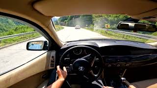 BMW 530d E60  POV  Acceleration  Automatic [upl. by Dlaniger]