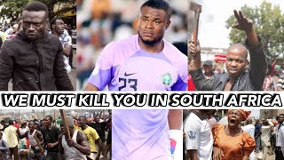 Pray For Nigerian Goalkeeper 😱See What South Africans Want to Do to Him⁉️ [upl. by Niassuh]