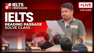 IELTS Reading passage solve class  IELTS Professor [upl. by Smith106]